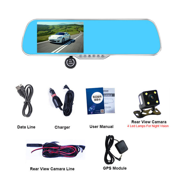 Android Touch Car DVR GPS